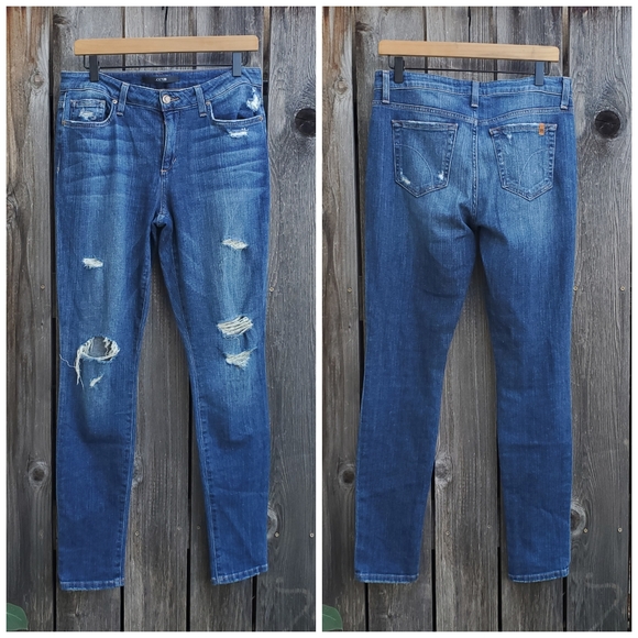 Joe's Jeans Distressed Jeans - Picture 2 of 10